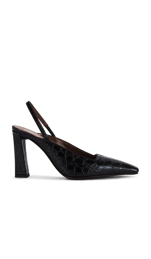 Shop Giuseppe Zanotti Slingback In Nero