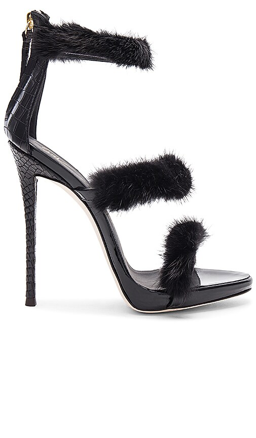 giuseppe zanotti fur heels