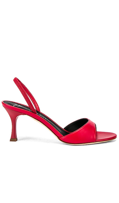 red giuseppe heels