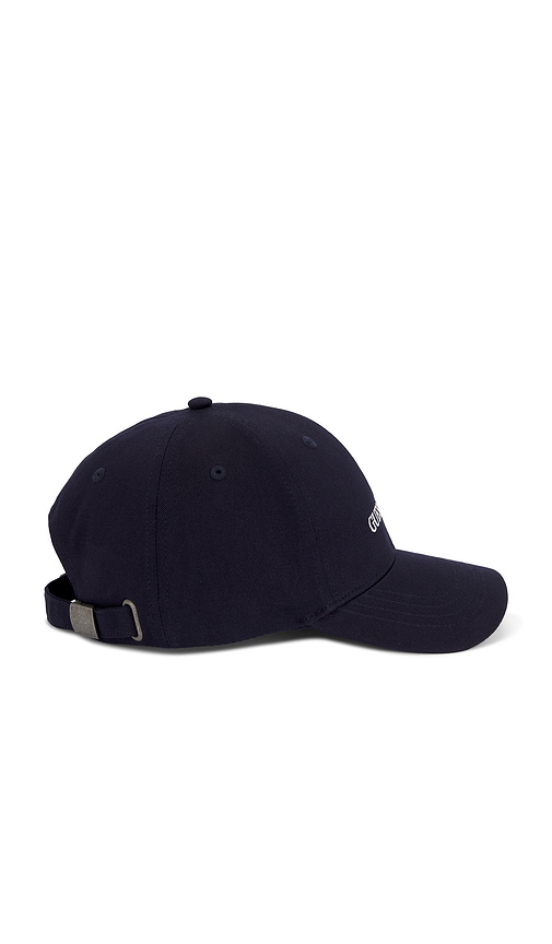  Guess Jeans Embroidered Baseball Cap In Navy. 