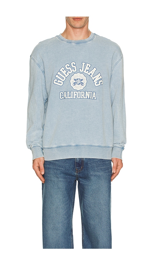  Guess Jeans Sweatshirt In Blue. Größe M. Also In S, L. 