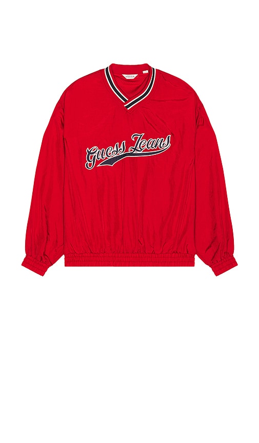 Pullover Windbreaker in Red. - size L (also in M, S, XL/1X, XXL/2X) - Guess Jeans - Modalova