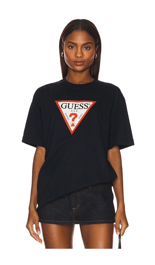 Iconic Tee in Navy. - size XS (also in L, M, S, XL/1X)