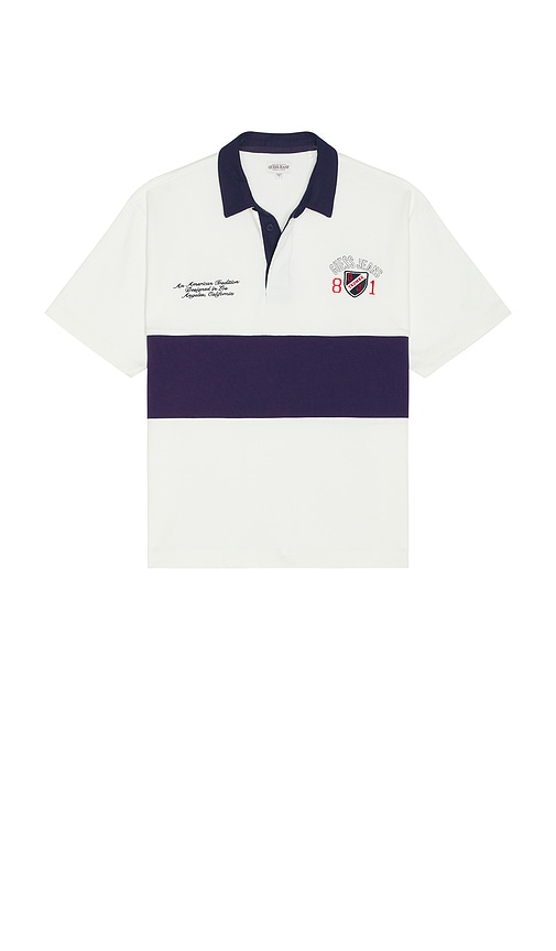 Guess Jeans Rugby Polo In Multi