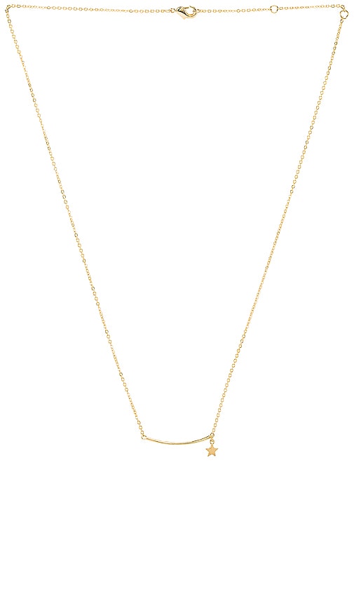 Eight By Gjenmi Jewelry Shooting Star Necklace In Gold Revolve - Shooting Star Pendant India Eight By Gjenmi Jewelry Shooting Star Necklace In Gold Revolve - Shooting Star Pendant India