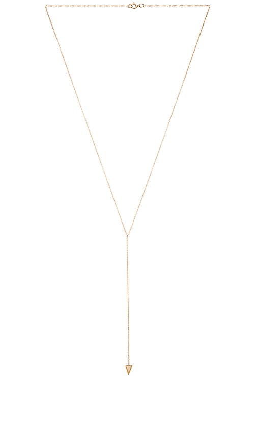 Moonstone Bezel Lariat