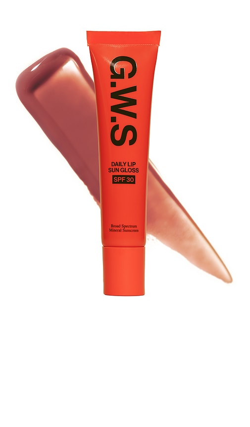 Good Weather Skin Daily Lip Sun Gloss SPF 30 in Ripe Berry.