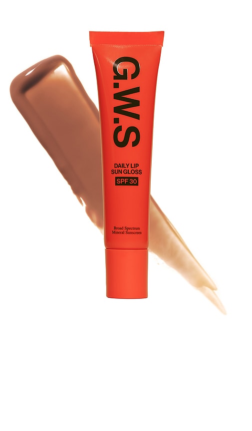 Good Weather Skin Daily Lip Sun Gloss SPF 30 in Iced Coffee.
