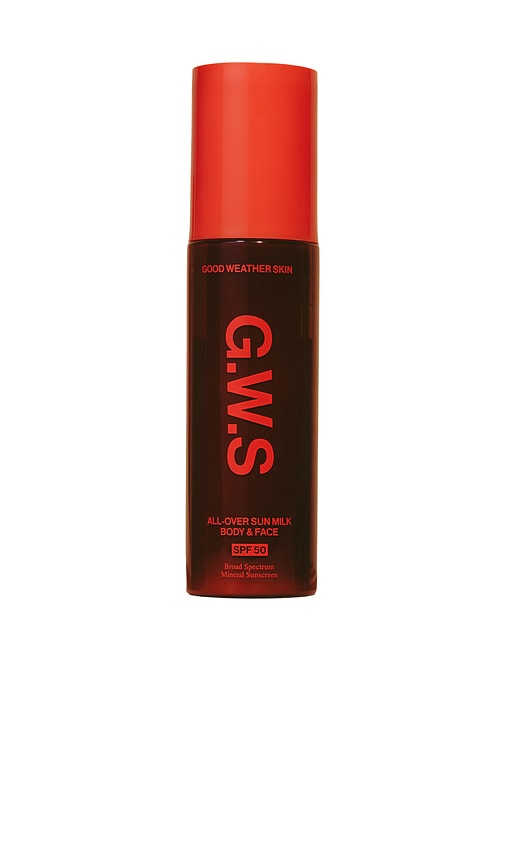 Good Weather Skin All Over Sun Milk Face & Body SPF 50 in Beauty: NA.