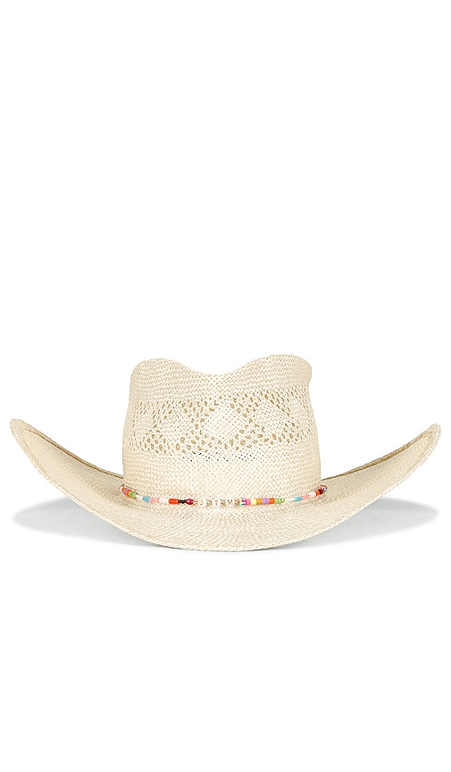 Shop Gladys Tamez Millinery Bella Cowboy Hat In Neutral