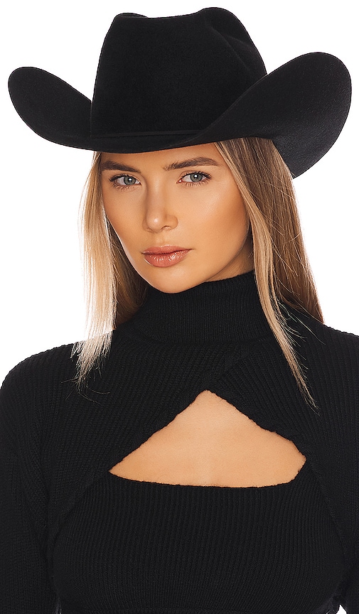 Gladys Tamez Millinery Anais Hat In Black