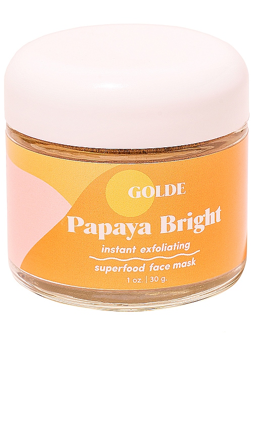 GOLDE Papaya Bright Exfoliating Face Mask