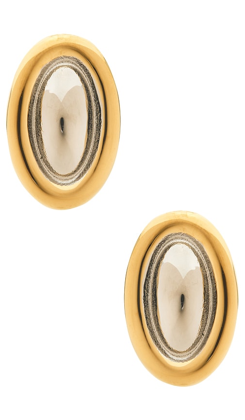 Galley Los Angeles Ash Stud Earrings