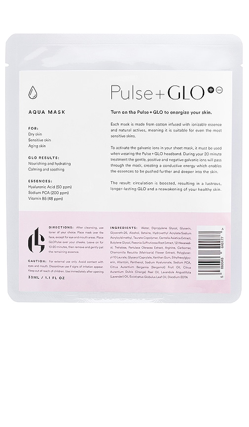 Pulse+GLO Aqua Mask 10 Pack