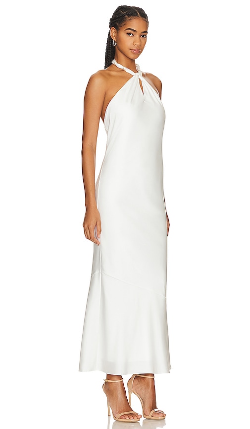 Shop Generation Love Bea Halter Maxi Dress In White