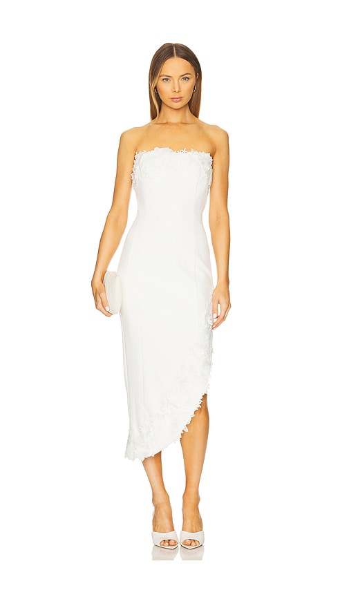Zun Lace Dress in White. - size XS (also in L, M, S)
