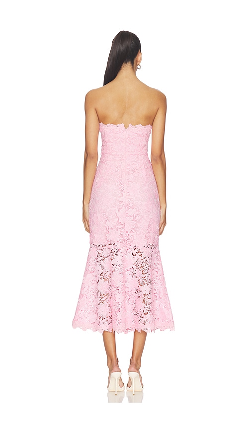  Generation Love Kleid Mit 3d-schmetterlingsspitze Makaia In Pink. Größe M. Also In Xl. 