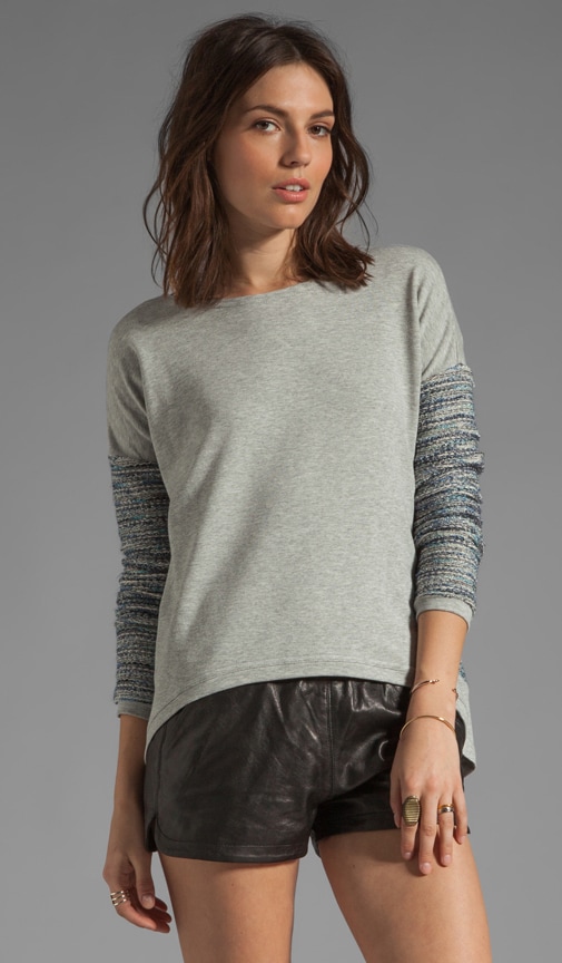 Bobo French Terry Combo Sweater