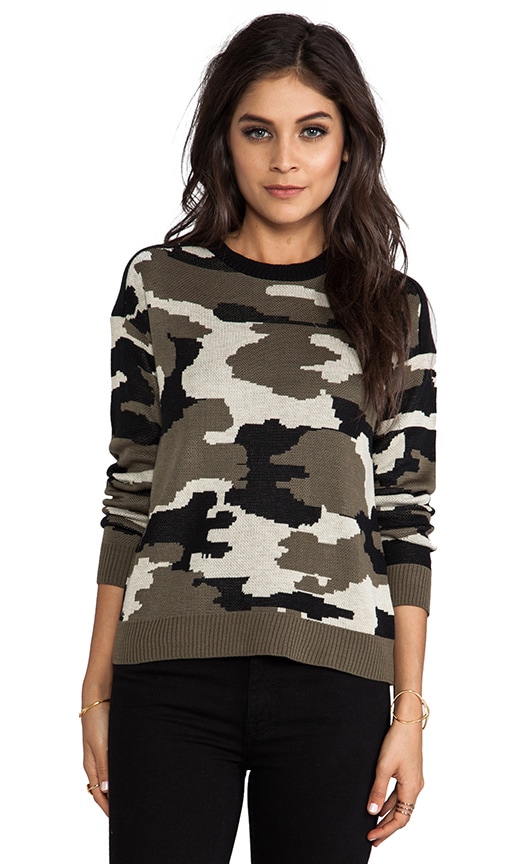 Ruby Army Sweater
