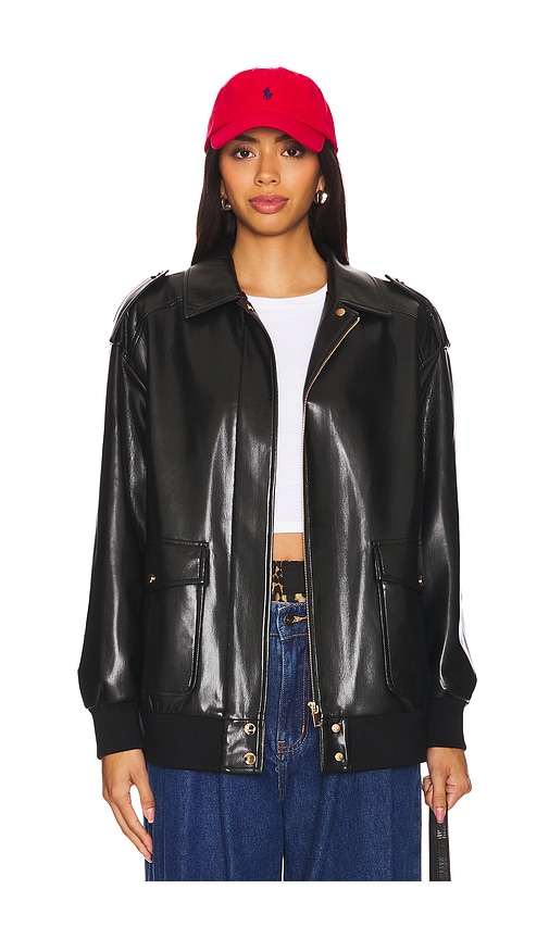 Axel Faux Leather Jacket