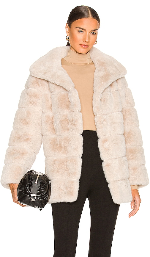 Generation Love Jodi Faux Fur Jacket In Dusty Rose REVOLVE | sites.unimi.it