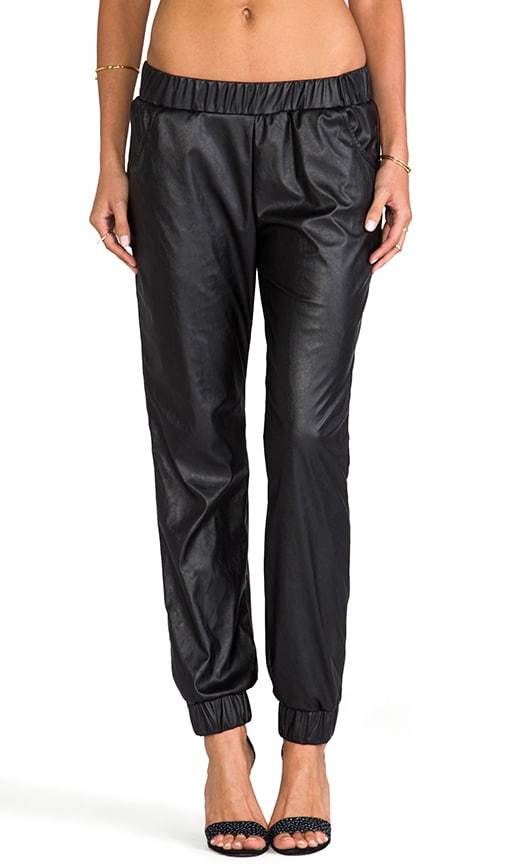 Jo Slouchy Leather Pant