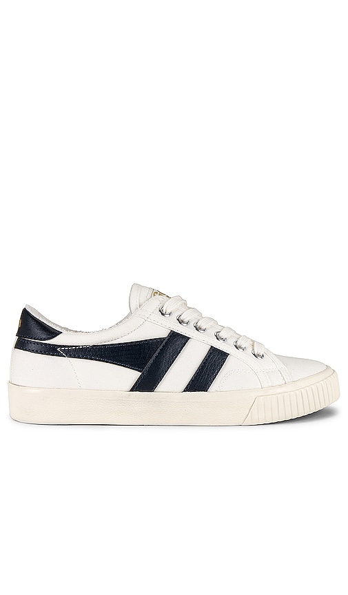 Gola Tennis Mark Cox Sneaker in White & Navy