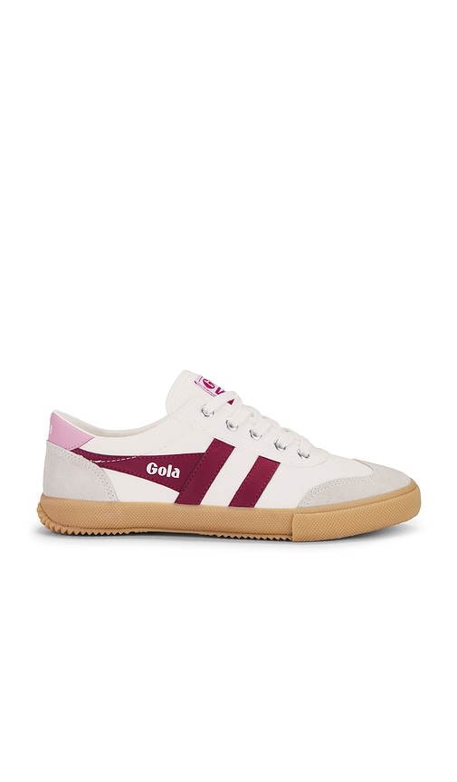 Women's Badminton Plimsolls Sneaker in Burgundy. - size 10 (also in 11, 5, 6, 6.5, 7, 7.5, 8, 8.5, 9, 9.5) - Gola - Modalova