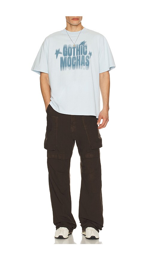  Gothicmochas T-shirt Star In Baby Blue. Größe S. Also In M, L, Xl/1x. 