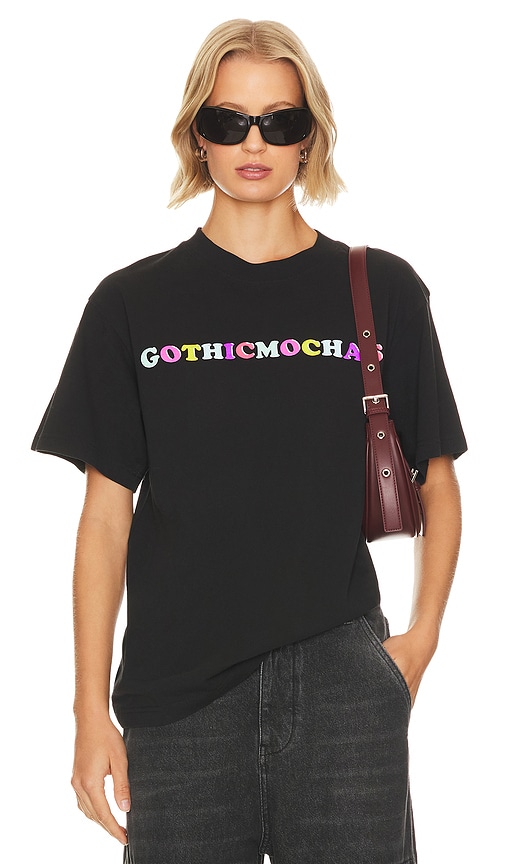 Gothicmochas Alphabet Tee in Black | REVOLVE