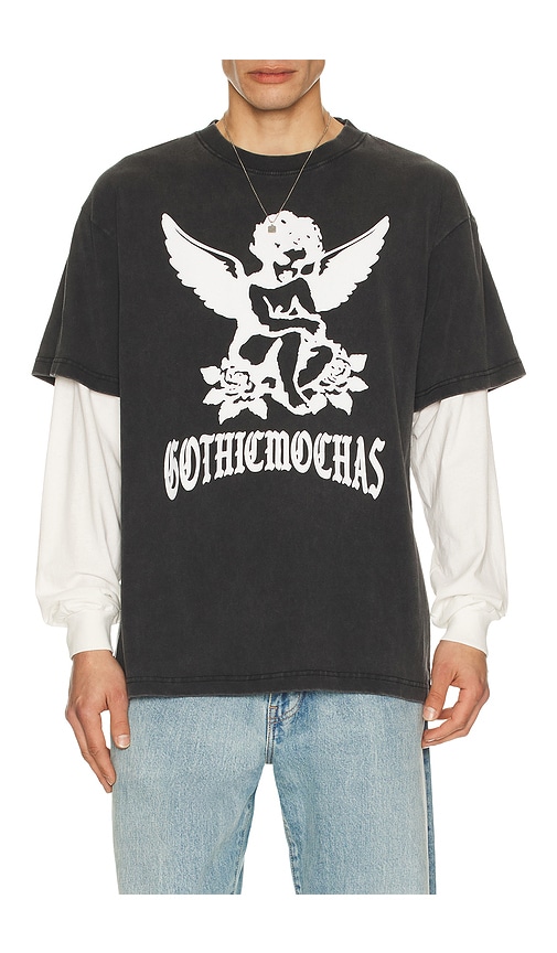 Gothicmochas Angel 2.0 Layered Long Sleeve Tee