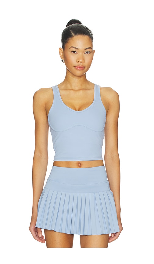 Gold Hinge Lined Mid-length Bra Top