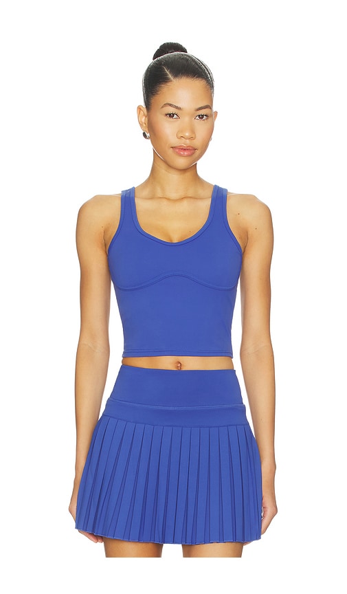 Gold Hinge Lined Mid-length Bra Top