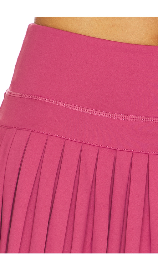 Gold Hinge Pleated Tennis Skirt | Thumbnail 6 Gold Hinge Pleated Tennis Skirt | Thumbnail 6