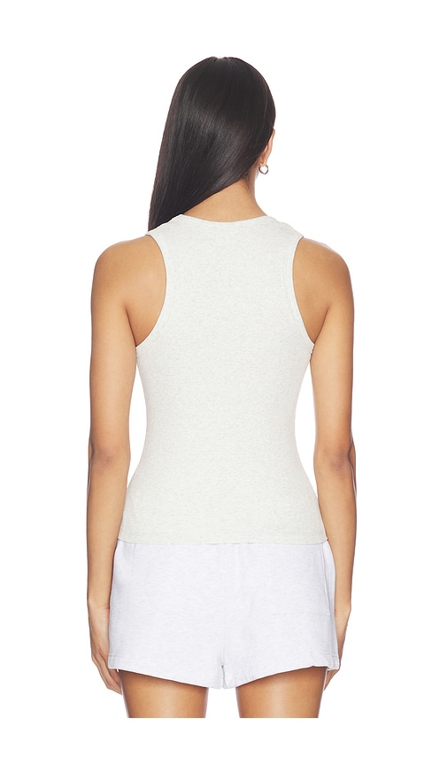 Gold Hinge Rippstrick-tanktop Aus Baumwolle Cotton Ribbed Tank Top In Grey. Größe S. Also In Xs, M, L, Xl. 
