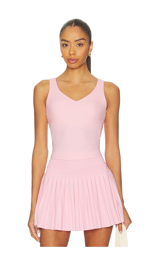  Gold Hinge Top De Tirantes Con Escote En Forma De Corazón Y Espalda Descubierta Open Back Sweetheart Tank Top En Color Rosado Talla L  (también En Xl, 