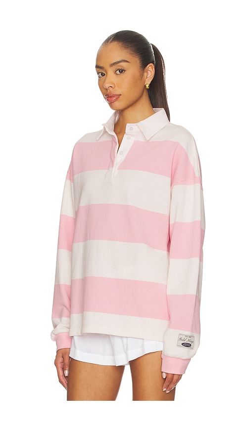 Gold Hinge Rugby Top In Multi