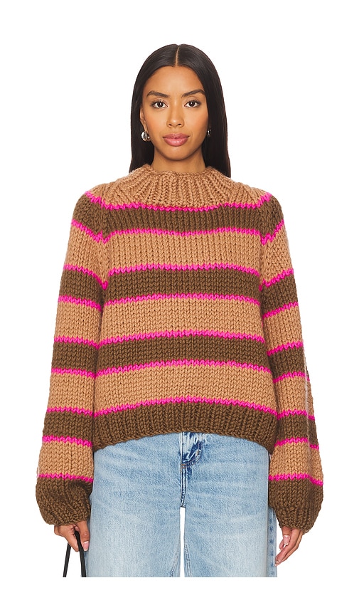 GOGO Sweaters Stripe Pullover in Earth