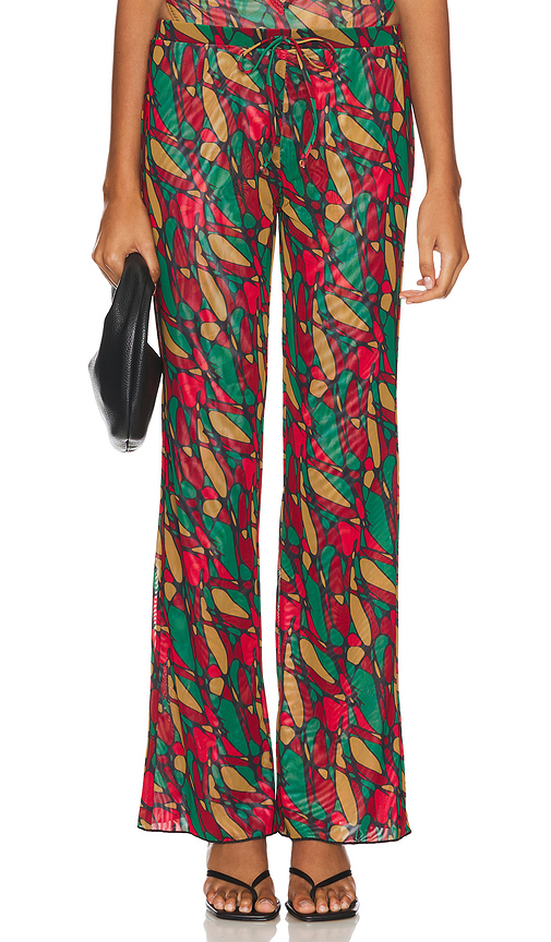 Shop Gonza Wide Leg Pants In Brown