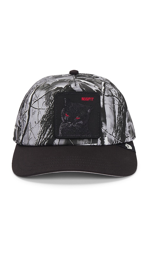 Goorin Brothers Misfit Camo Trucker Hat In Black