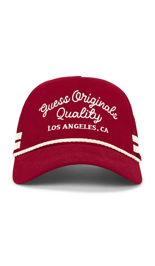 Vintage Trucker Hat in Red.