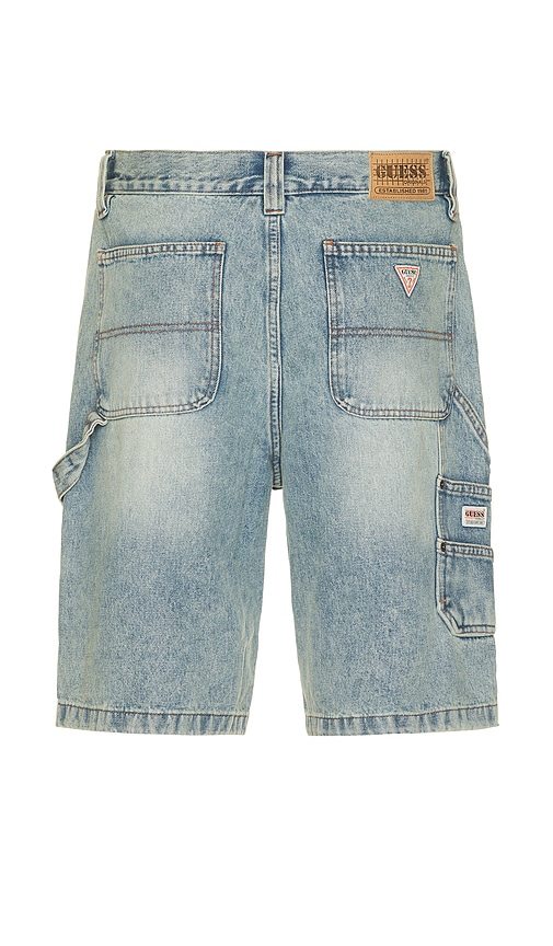 Guess Originals Panel Carpenter Short In Gray