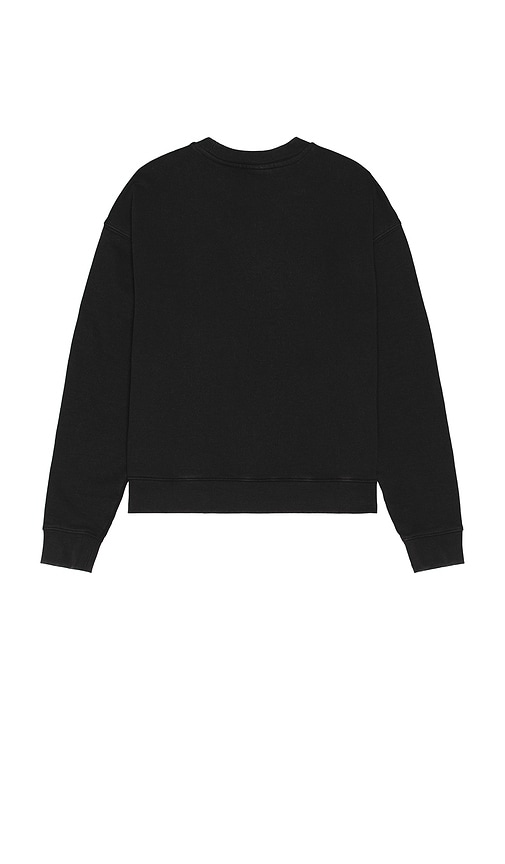 Guess Originals Vintage Triangle Crewneck Sweater In Black