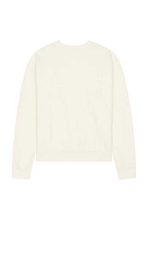 Guess Originals Vintage Triangle Crew Neck Sweatshirt In Cream