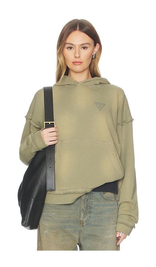 Guess Originals Small Triangle Logo Boxy Hoodie