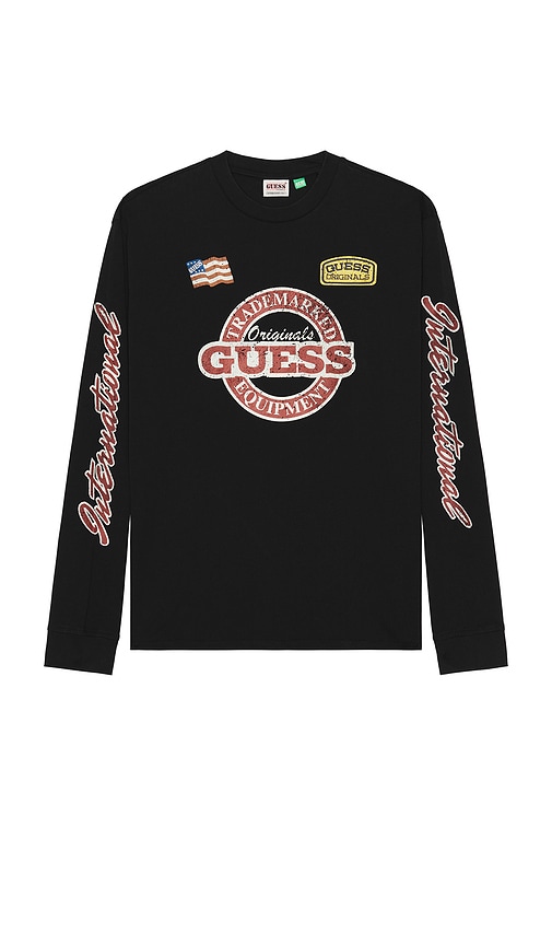 T-SHIRTS MANCHES LONGUES RACE in . Size M, S, XL/1X - Guess Originals - Modalova