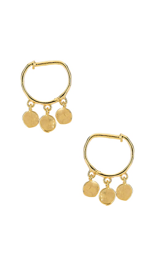 gorjana Chloe Mini Huggie Earrings in Gold | REVOLVE