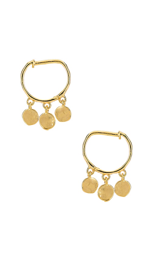 Gorjana Chloe Mini Huggie Earrings In Gold 