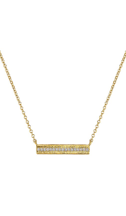 Nia Shimmer Bar Necklace