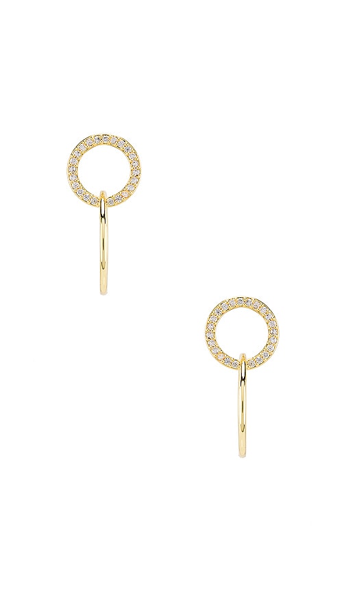 Balboa Shimmer Interlocking Stud Earrings
